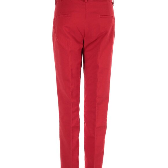 ZARA WOMAN Red Trouser/Pant 7290 SZ 8 - Picture 3 of 9
